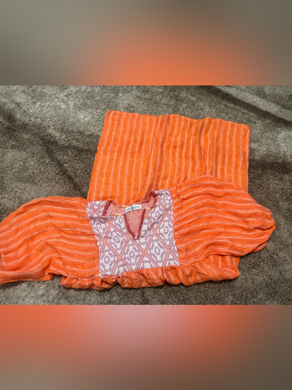 Ninaleuca Adelina Orange dress - Picture 4 of 5
